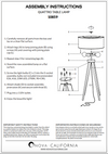 Quattro Table Lamp Table Lamps NOVA of California