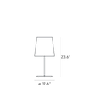 Metal White Table Lamp Table Lamps FontanaArte