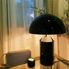 Atollo Metal Table Lamp Table Lamps Vakker 20" Bright Black