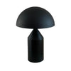 Atollo Metal Table Lamp Table Lamps Vakker 14" Matte Black