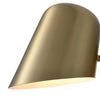 Bedroom Wall Sconces - Culver Plug-in Wall Sconce – Brushed Brass Wall Sconce NOVA of California