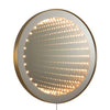 Carnival Round LED Infinity - Wall Mirror Wall Mirror NOVA of California