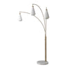 Concord 3 Light Arc Floor Lamp Floor Lamp NOVA of California