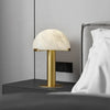 Elegance Alabaster Table Lamp Table Lamps Vakker Gold & White Alabaster