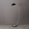 Luna Bella Chairside Arc Floor Lamp – Antique Nickel Floor Lamp NOVA of California