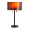 Layers Natural Mica - Table Lamp Table Lamps NOVA of California