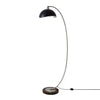 Luna Bella Chairside Arc Floor Lamp – Antique Nickel Floor Lamp NOVA of California