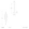 Lodi Large Pendant Light Pendant NOVA of California