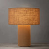 Moonlight Woven Burlap - Table Lamp Table Lamps NOVA of California