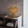 Moonlight Woven Burlap - Table Lamp Table Lamps NOVA of California