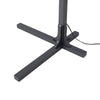 Natural Mica 3 Light Arc Charcoal Gray Wood - Floor Lamp Floor Lamp NOVA of California
