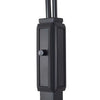 Natural Mica 3 Light Arc Charcoal Gray Wood - Floor Lamp Floor Lamp NOVA of California