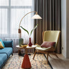 Melmar Chairside Arc Floor Lamp Floor Lamp NOVA of California