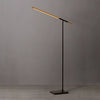 Port LED Natural Ash Wood - Floor Lamp Floor Lamp NOVA of California