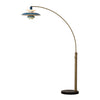 Palm Springs 1 Light Arc Floor Lamp Floor Lamp NOVA of California Blue
