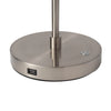 Port LED Charcoal Gray Wood - Table Lamp Table Lamps NOVA of California