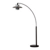 Palm Springs 1 Light Arc Floor Lamp Floor Lamp NOVA of California Gray