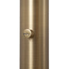 Rancho Mirage 3 Light Arc 84″, Weathered Brass - Floor Lamp Floor Lamp NOVA of California