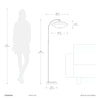 Roswell - Floor Lamp Floor Lamp NOVA of California