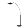 Rancho Mirage 1 Light Arc - Floor Lamp Floor Lamp NOVA of California Silver