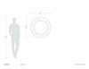 Starfall Vanishing infinity LED Round – Wall Mirror Wall Mirror NOVA of California