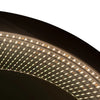 Starfall Vanishing infinity LED Round – Wall Mirror Wall Mirror NOVA of California