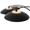 Saucer 3 Light Arc - Floor Lamp Floor Lamp NOVA of California
