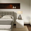 Trina Pecan Wood - Table Lamp Table Lamps NOVA of California