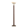 Tambo Torchiere - Floor Lamp Floor Lamp NOVA of California Dark Walnut