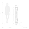 Torque Accent - Floor Lamp Floor Lamp NOVA of California