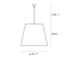 AMAX Suspension Lamp - Charles Williams Pendant FontanaArte