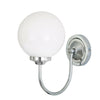 Bragan Globe Wall Light wall light Mullan Lighting Polished Chrome