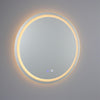 Soajo Circular Inner LED Bathroom Mirror – 60cm