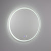 Soajo Circular Inner LED Bathroom Mirror – 60cm