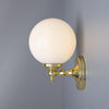 Cloghan Modern Globe Wall Light Wall Light Stembulbs