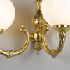 Ben 2-Arm Traditional Wall Light Wall Light Mullan Lighting