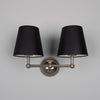 Busan Modern Brass Double Wall Light Sconce Mullan Lighting