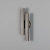 Royce Modern Reeded Double Wall Light Wall Sconce Mullan Lighting