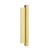 Royce Modern Reeded Double Wall Light Wall Sconce Mullan Lighting