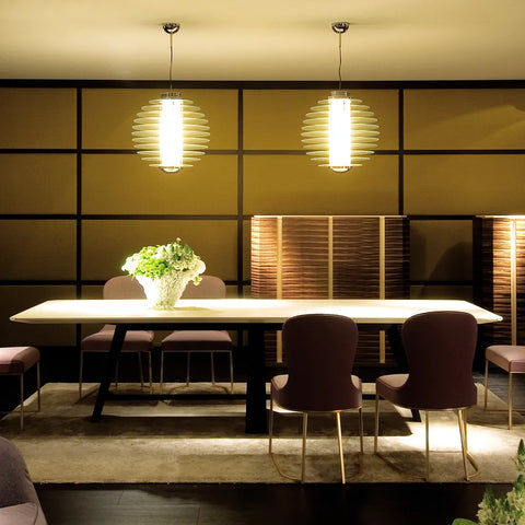 Round Suspension Lamps Pendant FontanaArte   