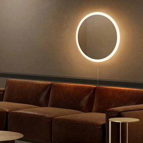 Super Star Round LED - Wall Mirror Wall Mirror NOVA of California   