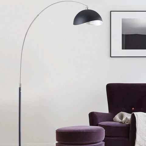 Luna Bella Arc Brushed Nickel - Floor Lamp Floor Lamp NOVA of California   