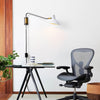 Swing Plug-In Wall Light – Matte White Wall/Cieling Lamp NOVA of California   