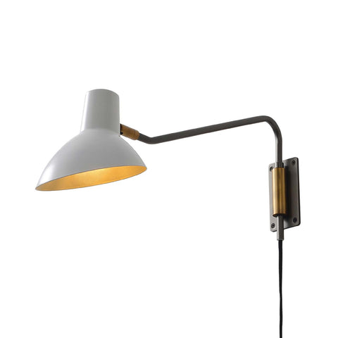 Swing Plug-In Wall Light – Matte White Wall/Cieling Lamp NOVA of California   