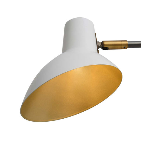 Swing Plug-In Wall Light – Matte White Wall/Cieling Lamp NOVA of California   