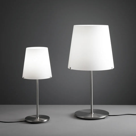 Metal White Table Lamp Table Lamps FontanaArte   