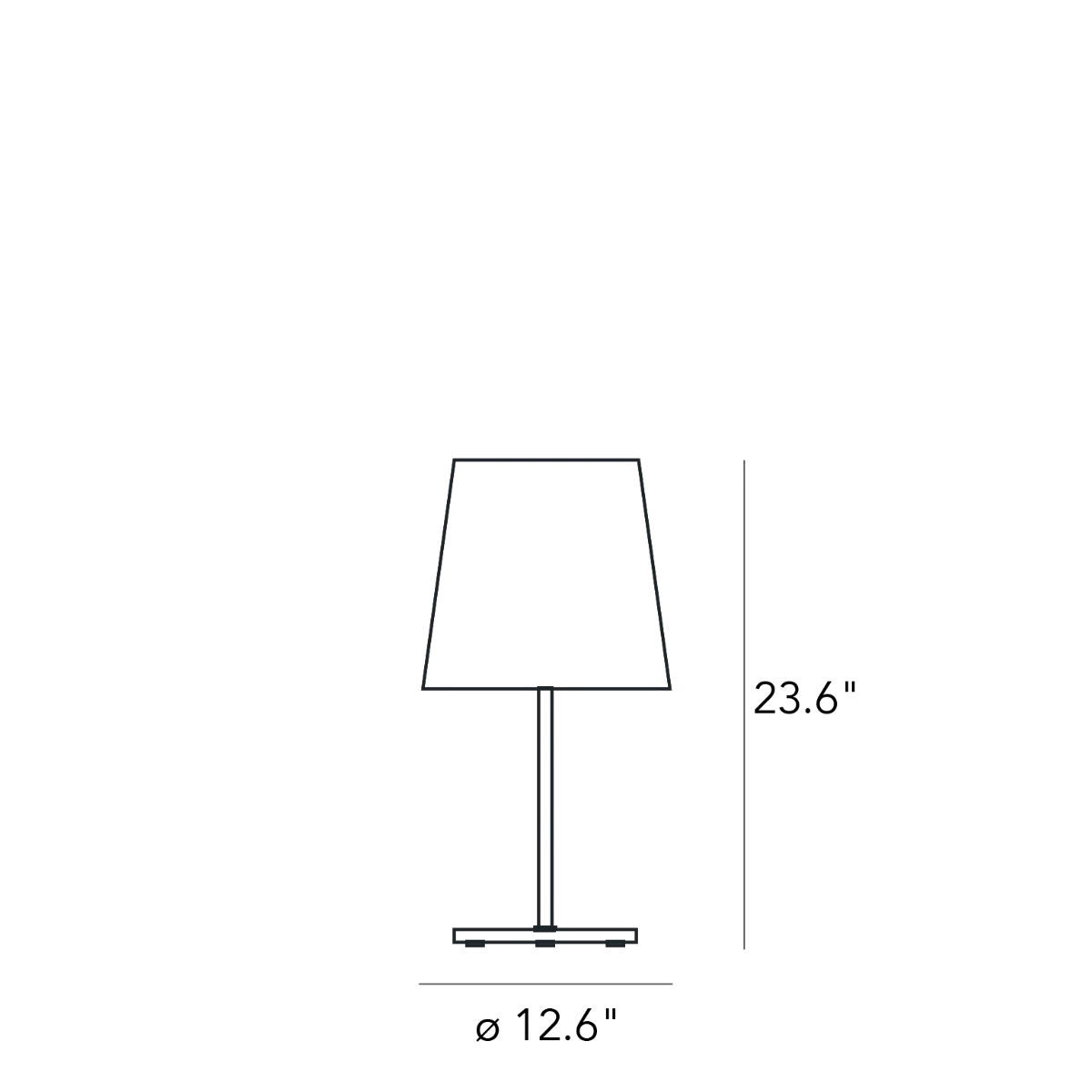 Metal White Table Lamp Table Lamps FontanaArte   