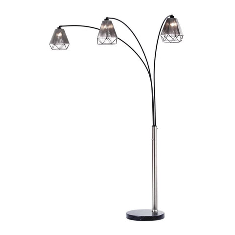 Polygon 3 Light Arc - Floor Lamp Floor Lamp NOVA of California   