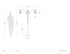 Artifact Natural Mica 3 Light Arc Floor Lamp Floor Lamp NOVA of California   