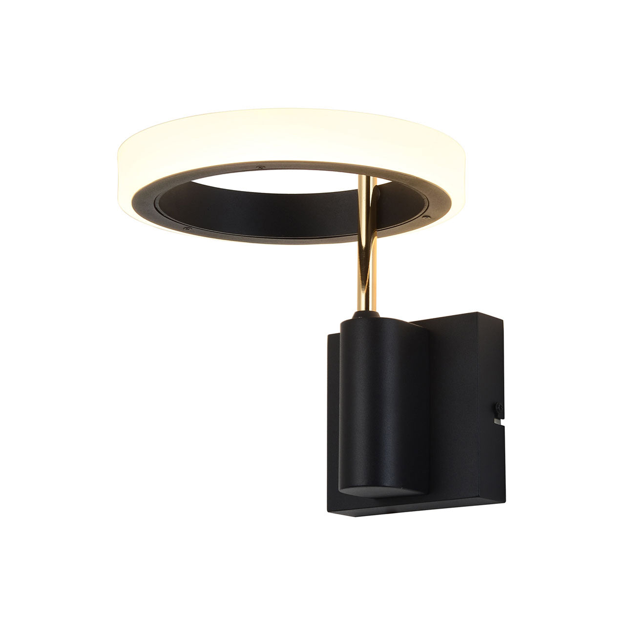 Slim Modern LED Wall Fixture/Sconce Wall Sconce NOVA of California Weathered Brass  